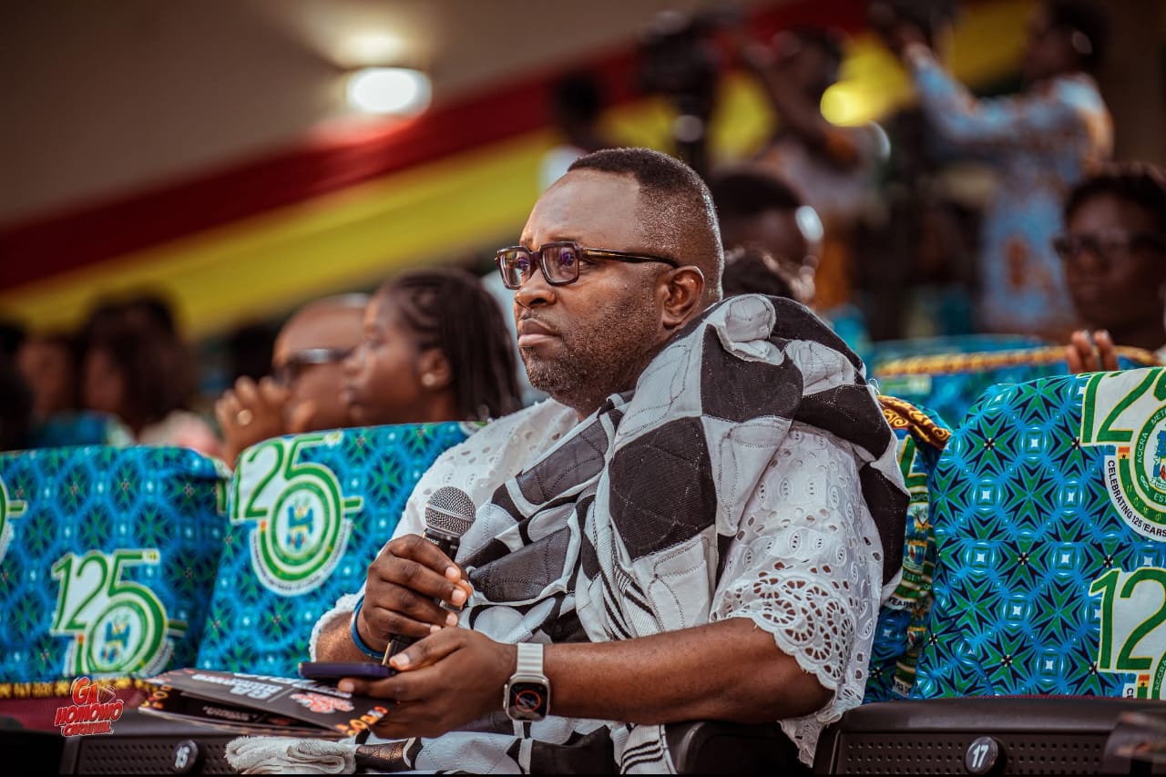 Ga Homowo Carnival crowd and celebration
